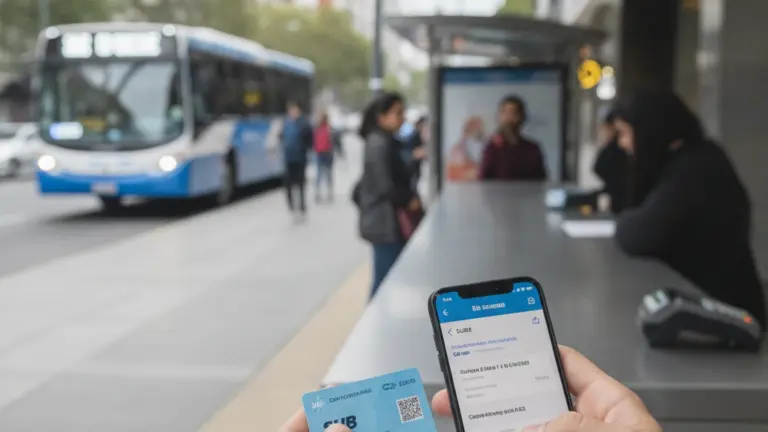Cómo Recargar SUBE en Argentina